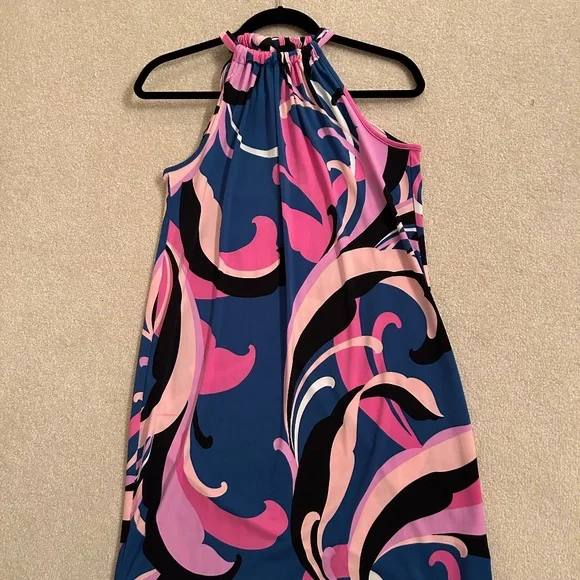 Trina Turk Halter and tie back Mini Dress - Picture 2 of 3